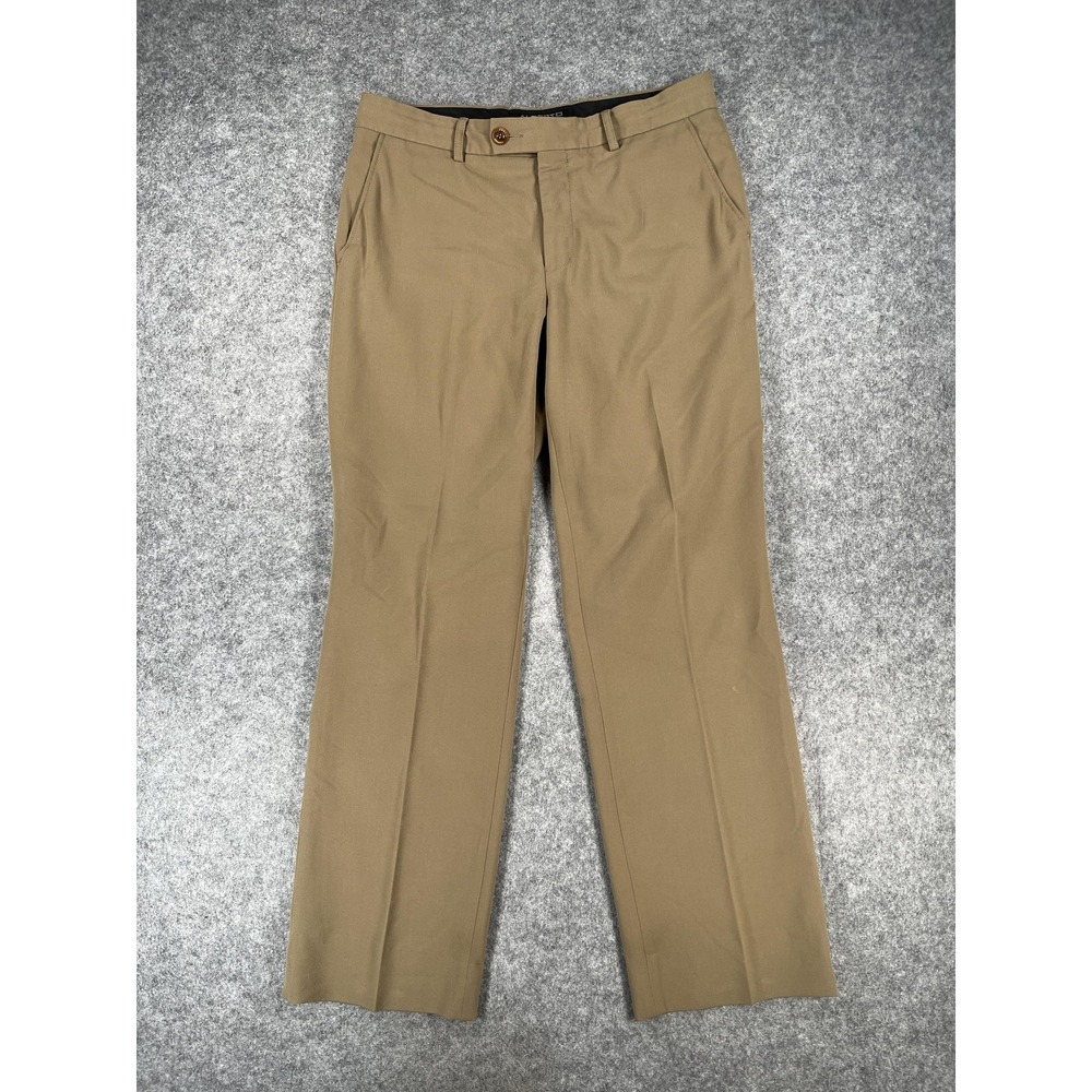 Alberto Pants Mens 33x32 Brown‎ Comfort Fit Kevin Ceramica Dress Workwear